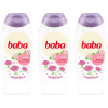 Baba Triopack bodza & rózsavíz tusfürdő 3x400 ml