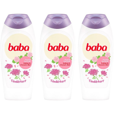 Baba Triopack bodza & rózsavíz tusfürdő 3x400 ml tusfürdők