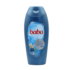 Baba Tusfürdő 400 ml., 2 in1, férfi, Baba vadszeder &amp; gyömbér tusfürdők