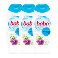 Baba Tusfürdő Gyöngyvirág&Viola 3x400ml tusfürdők
