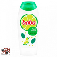  BABA TUSFÜRDŐ - ZÖLDCITROM ÉS MENTA ILLAT, 400 ML tusfürdők