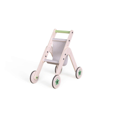  Babakocsi és fa járókeret, 2 az 1-ben MamaToyz babakocsi