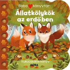  - Babakönyvtár - Állatkölykök az erdőben – Kukucskálós könyv gyermek- és ifjúsági könyv