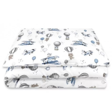 Babastar BS Ágynemű HUZAT 2 részes 90x120cm - Kék Repülős babaágynemű, babapléd