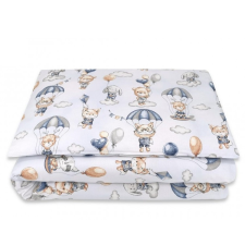 Babastar BS Babaágynemű 2 részes -Kék Lufi Állatok babaágynemű, babapléd