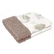 Babastar BS Kétoldalas Babatakaró 70x100 cm - Ekru Fóka babaágynemű, babapléd