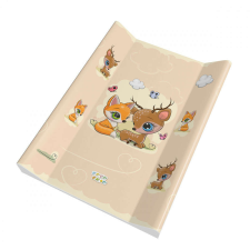 Babastar merev pelenkázó lap 50*80 cm - Beige őzike & róka pelenkázó matrac