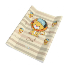 Babastar Puha 2 ékes pelenkázólap 50x70cm - Cool Oroszlán - Bézs pelenkázó matrac