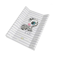 Babastar Puha 2 ékes pelenkázólap 50x70cm - Cute Zebra - Szürke pelenkázó matrac