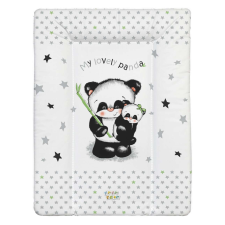  Babastar puha pelenkázó lap 50*70 cm - szürke panda és mamája pelenkázó matrac