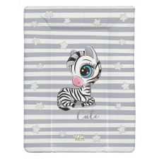 Babastar puha pelenkázó lap 50*70 cm - Szürke zebra pelenkázó matrac