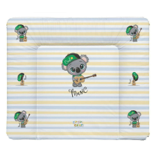Babastar puha pelenkázó lap 75*72 cm - Szürke koala gitárral pelenkázó matrac
