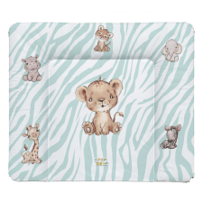 Babastar puha pelenkázó lap 85*75 cm - kék szafari pelenkázó matrac