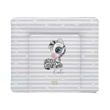 Babastar Puha Softy pelenkázólap 72x75cm - Cute Zebra - Szürke pelenkázó matrac