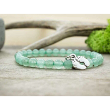  Babaváró zöld aventurin ásvány karkötő karkötő