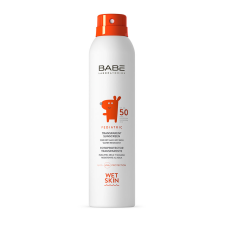 Babé BABÉ Gyermek Wet Skin spray SPF50 (200ml) naptej, napolaj