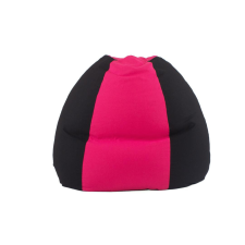 Babszem bútorház Fekete - Magenta Bicolor XXL babzsákfotel bútor