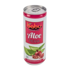 Babu aloe vera üdítőital gránátalma 240 ml üdítő, ásványviz, gyümölcslé