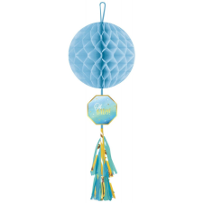  Baby Boy Függő dekoráció rojttal party kellék