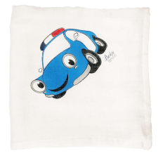 Baby Bruin BabyBruin nagy mintás Textil pelenka 2db 311201 - fehér mosható pelenka