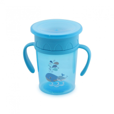 Baby Care All Around itatópohár fogantyúval 270ml babaétkészlet