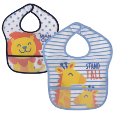 Baby Care Baby Care 2Darab-os előke, tépőzáros - Boy előke