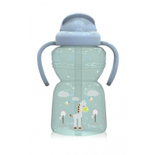 Baby Care szívószálas sportitató 325ml - Mint green itatópohár