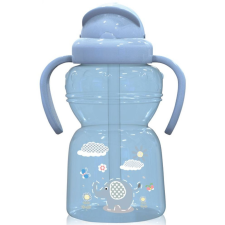 Baby Care szívószálas sportitató 325ml - Moonlight Blue itatópohár