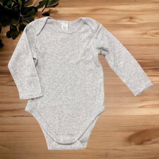 Baby Club Szívecskés v. szürke body rugdalózó