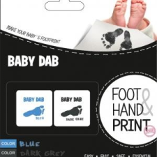 Baby Dab BabyDab lenyomatkészítő kék+szürke készségfejlesztő
