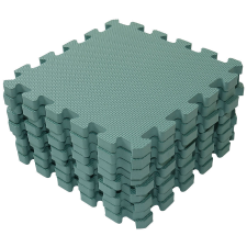 Baby Dan Puzzle habszivacs játszószőnyeg Dusty Green 90x90 cm játszószőnyeg