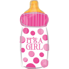 Baby Girl fólia lufi 58 cm party kellék