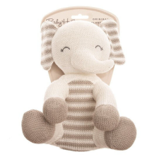 Baby Hug - Kötött elefánt - 24 cm plüssfigura