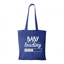 Baby loading - Bevásárló táska kék v1 ajándéktárgy