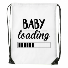  Baby loading - Sport táska fehér v1 tornazsák