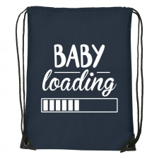 Baby loading - Sport táska navy kék v1 tornazsák