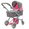 BABY MIX Babakocsi babáknak 2v1 Baby Mix pink-grey