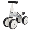 BABY MIX Baby Mix futóbicikli Baby Bike Fekete-fehér foci