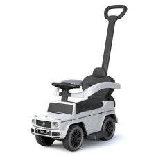BABY MIX Bébitaxi tolókarral Mercedes Benz G-Class Baby Mix fehér lábbal hajtható járgány