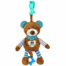 BABY MIX Fejlesztő zenélő játék Baby Mix maci plüssfigura