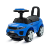 BABY MIX Prime SUV bébitaxi kék bőrből