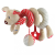 BABY MIX Spirálos játék kiságyra Baby Mix kutyus piros