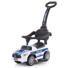 BABY MIX tolókaros Bébitaxi hangeffekttel - Rendőr #fehér lábbal hajtható járgány