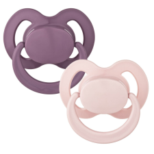  Baby-Nova szilikon fogszabályzós cumi 0 - 6 hó 2db/csom. rózsaszín/lila cumi