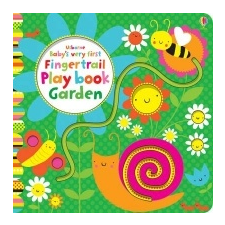  Baby's Very First Fingertrail Play book Garden – Fiona Watt idegen nyelvű könyv