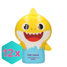  Baby Shark Baby hab- és tusfürdő 350ml KARTON - 12 db tusfürdők