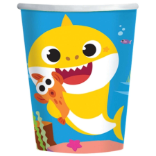 Baby Shark Baby Shark papír pohár 8 db-os 250 ml party kellék