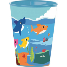  Baby Shark műanyag pohár 260 ml babaétkészlet