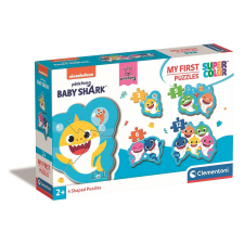 Baby Shark My First baba forma puzzle Clementoni puzzle, kirakós