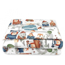 Baby Shop 2 részes babaágynemű - Állatok a vonaton babaágynemű, babapléd